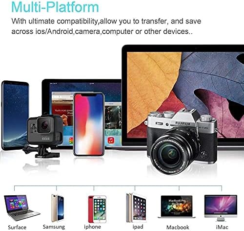 Smart-gadget BoxWave, kompatibilan sa LG Gram 15 - čitač SD kartica AllReader, čitač microSD kartica SD, Compact USB za LG Gram 15