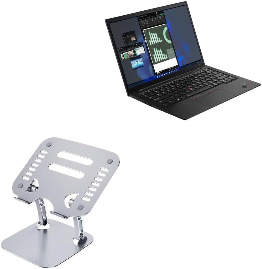 Boxwave postolje i montiranje kompatibilno s Lenovo ThinkPad X1 Carbon - Executive Versaview Laptop postolje, ergonomsko podesivo metalni