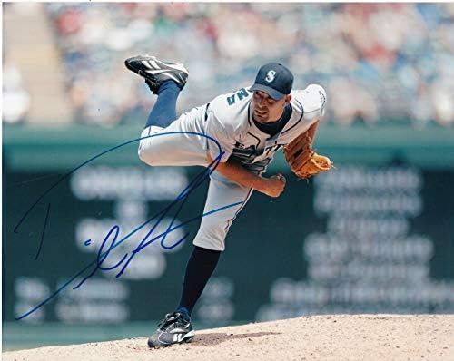 David Ardsma Seattle Mariners Action potpisan 8x10 - Autografirane MLB fotografije