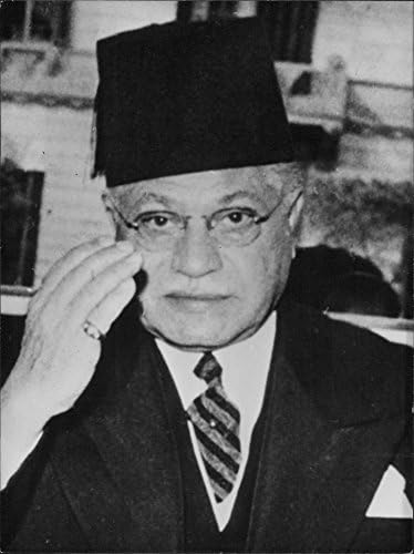 Vintage fotografija portreta Mohameda Namazi Pasha.